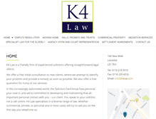 Tablet Screenshot of k4law.com